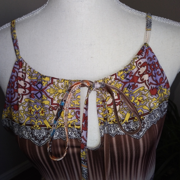 3 for $10 Happy Sailed multicolored summer dress - Picture 4 of 6